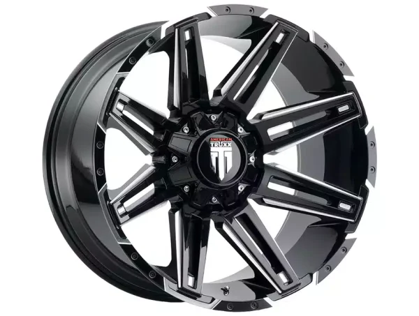 American Force Milled Gloss Black Trail Wheels