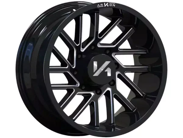 Arkon Off-Road Milled Gloss Black Mandela Wheels