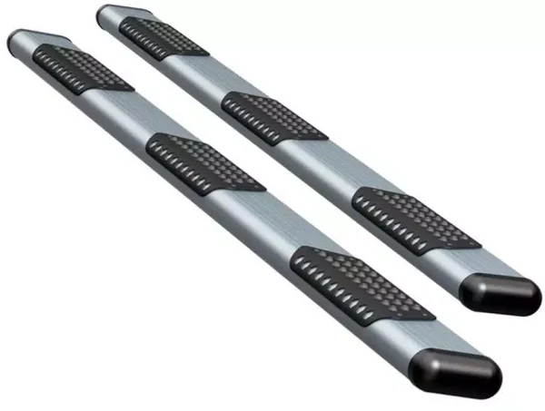 Luverne O-Mega II Silver Wheel to Wheel Running Boards