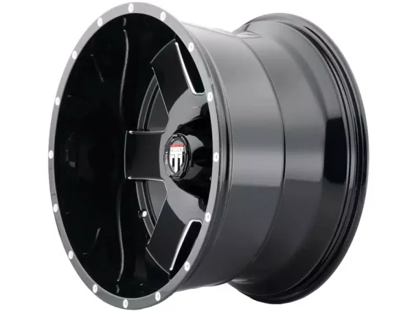 American Force Milled Gloss Black Rush Wheels - Image 3