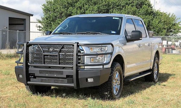 Steelcraft AL60-11410CC 2015-2017 Ford F150 HD Elevation Aluminum Front Bumper - Image 2