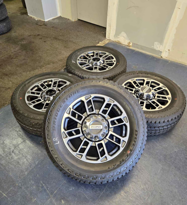 2025 Ford f250 limited 20s wheels and tires 8x170 super duty.